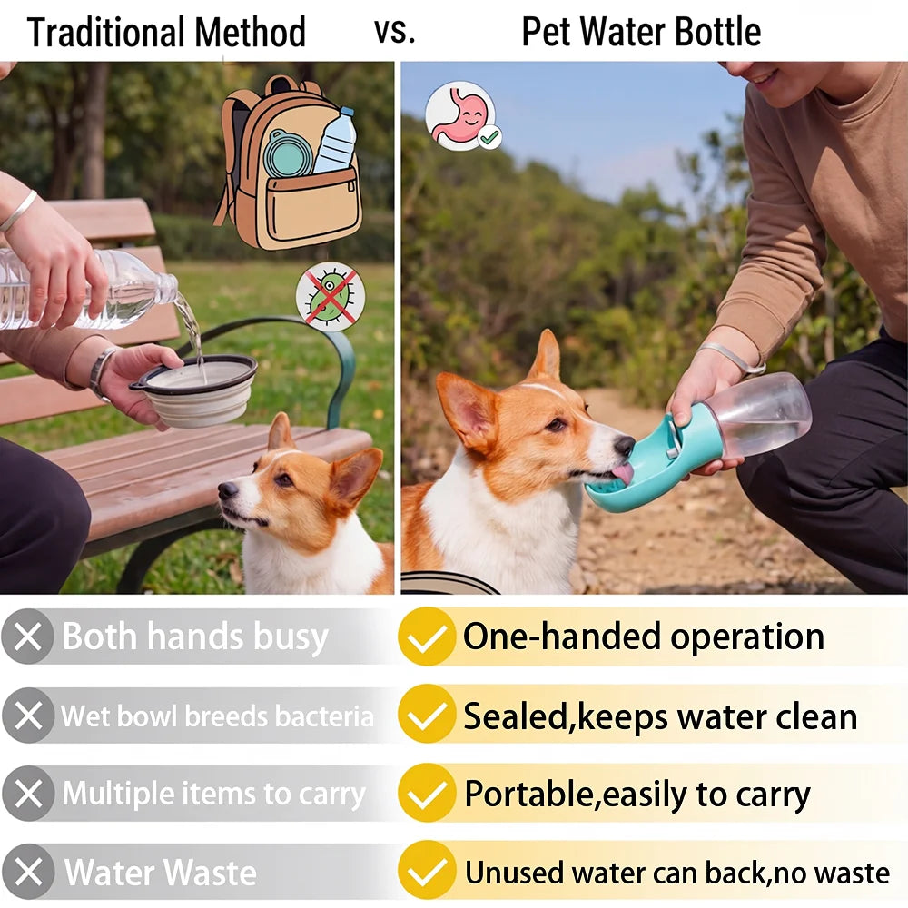 Instant Hydration Dog bottle